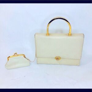 Mid Century Leather Handbag by Koret RARE